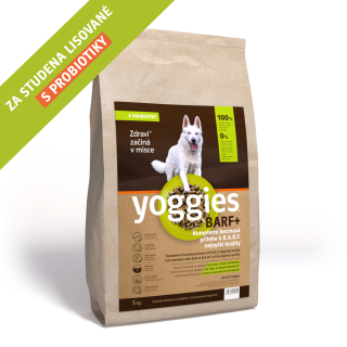 Yoggies BARF+ příloha k syrovému masu, lisovaná za studena s probiotiky 5kg