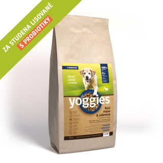 YOGGIES kozí maso & zelenina 20kg