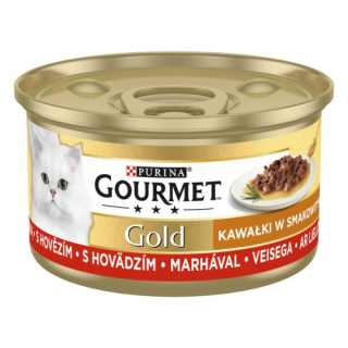 GOURMET Gold Sauce Delight Hovězí filet 85g