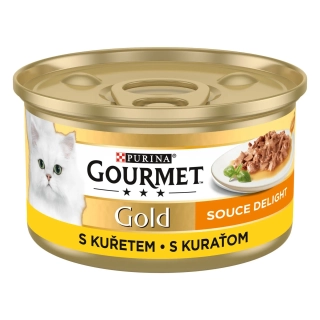 GOURMET Gold Sauce Delight Kuřecí filet 85g