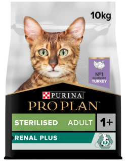 Pro Plan Adult Sterilised Renal Plus krůta 10 kg